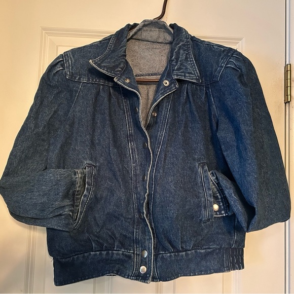 Sergio Valente Vintage Blue Jean Jacket - Picture 1 of 5